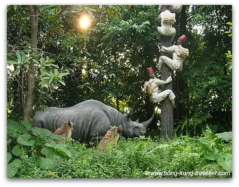 Hong Kong Disneyland - Adventureland - Jungle River Cruise