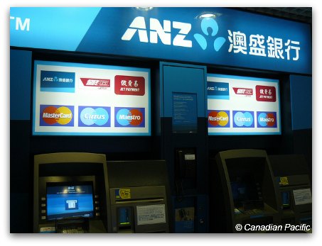 ATM machines in HK