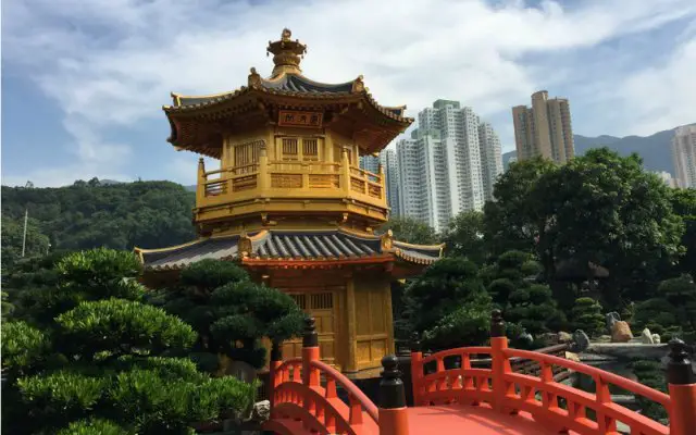 Chinese Pavillion at Nan Lian Garden