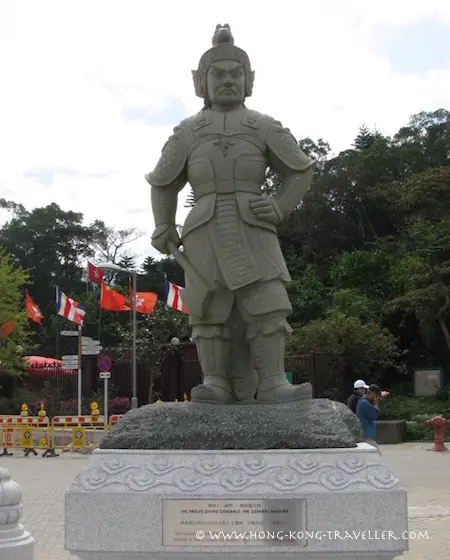 Hong Kong Big Buddha - Twelve Divine Generals