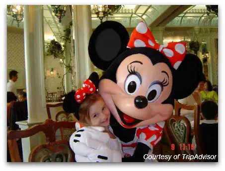 Breakfast at Enchanted Garden with Minnie