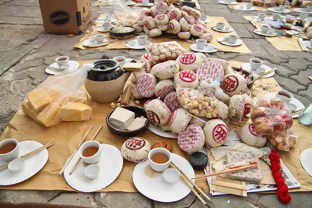 Cheung Chau Bun Festival Food Offerings