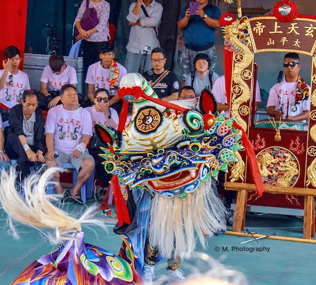 Cheung Chau Bun Festival Parade Lions