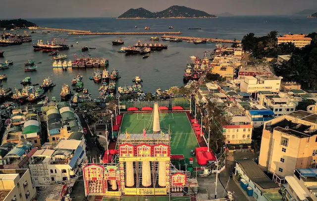 Cheung Chau Island and Harbour