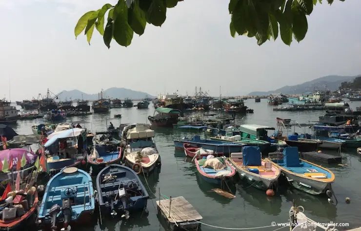 Cheung Chau Island and Harbour