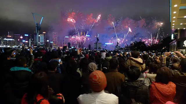 Hong Kong Chinese New Year Fireworks 2023 - TBC