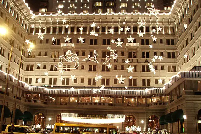 Christmas Decorations at The Peninsula Hotel