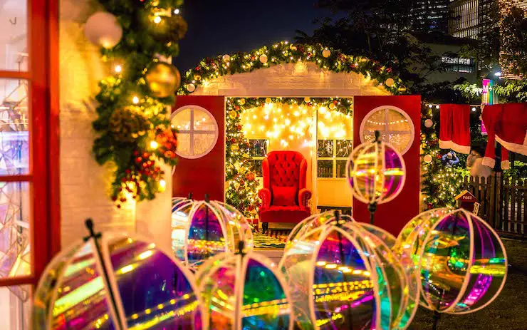 West kowloon 
 Winterfest Christmas Town