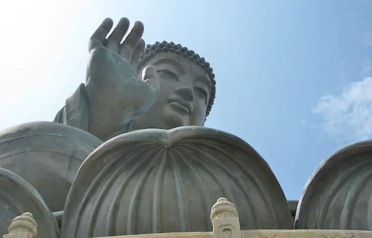 The Hong Kong Big Buddha on a Day Trip to Lantau Island