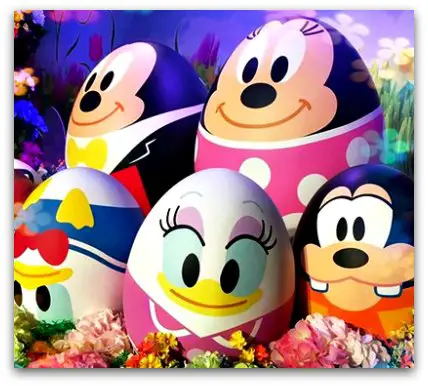 Disney Springtime Egg Stravaganza Easter Eggs with Disney Characters