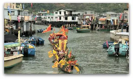 Hong Kong Water Parade Dragon Boat Festival