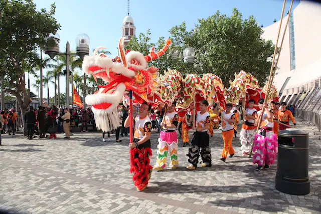 Hong Kong Dragon and Lion dance Festival