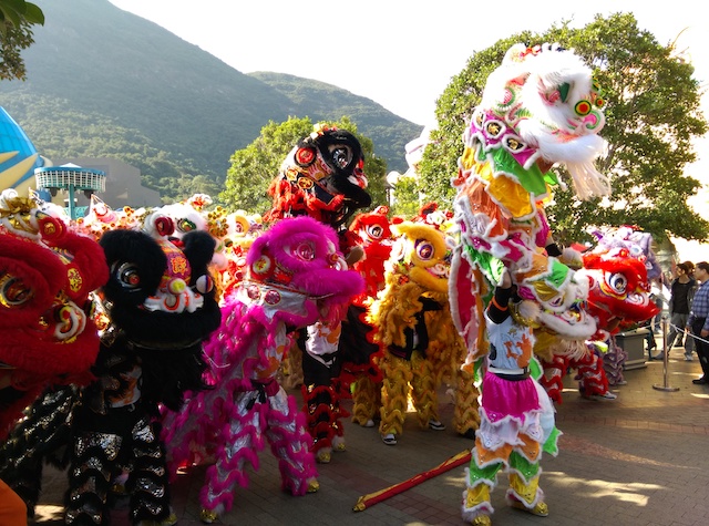 Hong Kong Dragon and Lion dance Festival 