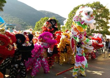 Hong Kong Dragon Lion Dance Extravaganza