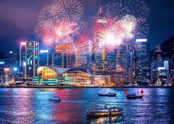 Fireworks Viewing from Star Ferry Pier