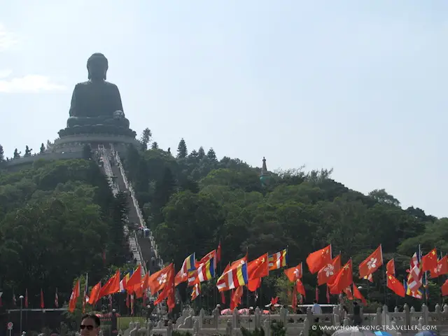 Staircase to Hong Kong Big Buddha