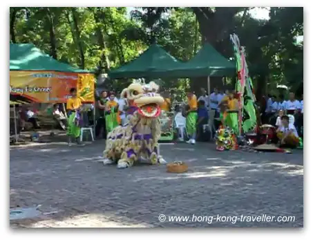 Hong Kong Culture Events - Free Kung Fu and Lion Dance Demo