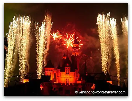 Hong Kong Disneyland Fireworks