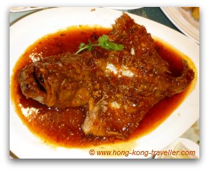 Stir-fried Fish in Chilli Sauce 