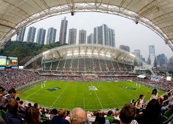 Hong Kong Rugby Sevens at Hong Kong Stadium