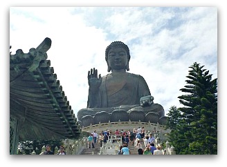 Tian Tan Big Buddha at the Ngong Ping Plateau