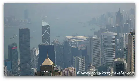 Hong Kong Victoria Peak Views from Sky Terrace 