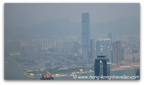 Hong Kong Victoria Peak Views from Sky Terrace 
