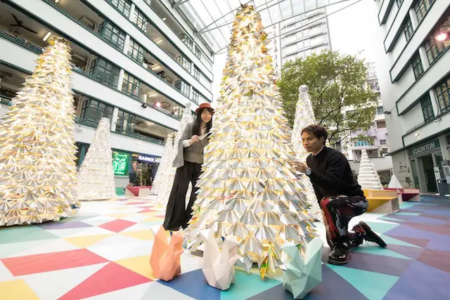 Jungle All The Way At PMQ Jungle All The Way At PMQ: an environmental-friendly, design-centric Christmas installation