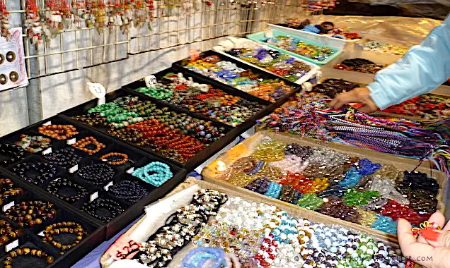Ladies Market Hong Kong jewelry, trinkets