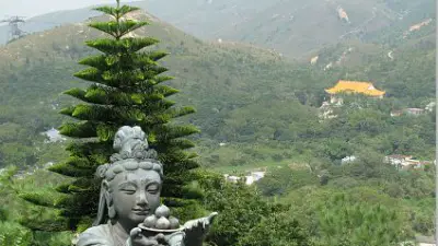 View from Buddha Podium