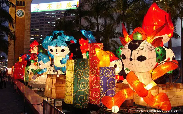 Lantern Displays in Tsim Sha Tsui
