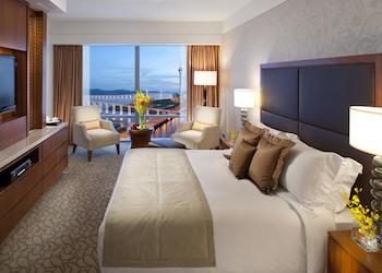 Bay and Macau Tower view room Mandarin Oriental Macau Suite