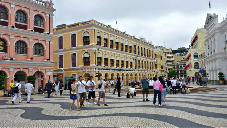 Largo do Senado in Macau