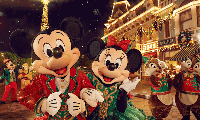 Mickey and Friends at Christmas Time