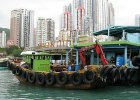 Sampan at Aberdeen Fishing Village