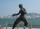 Bruce Lee Statue at the Avenue of the Stars