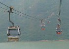 Riding the Ngong Ping Cable Car