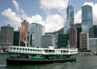 Star Ferry in Victoria Harbour Hong Kong