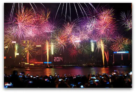 Hong Kong New Year's Countdown