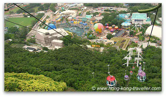 Ocean Park Cable Car at the Waterfront Ocean Park Cable Car at the Waterfront