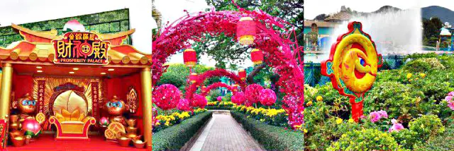 Chinese New Year Decor at Ocean Park Chinese New Year Decor at Ocean Park