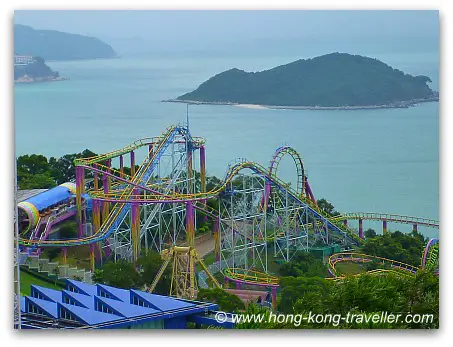 Ocean Park Roller Coaster: The Dragon