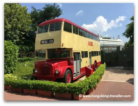 Double Decker Bus at Old Hong Kong