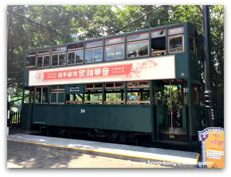 Heritage Tram at Old Hong Kong