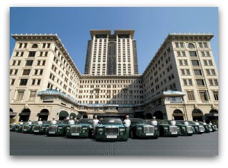 Peninsula Hotel Hong Kong and Rolls Royce Fleet