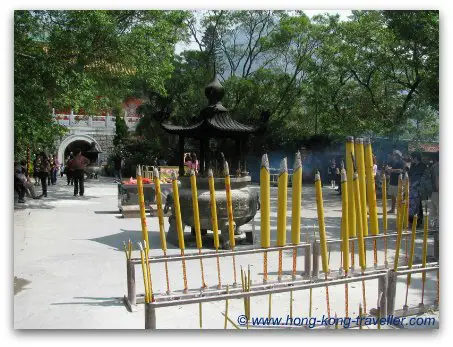 Po Lin Monastery Incense Offerings