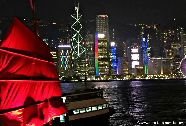 victoria harbour night cruise