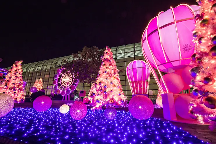 Rosy Christmas at Starlight Garden at New Town Plaza