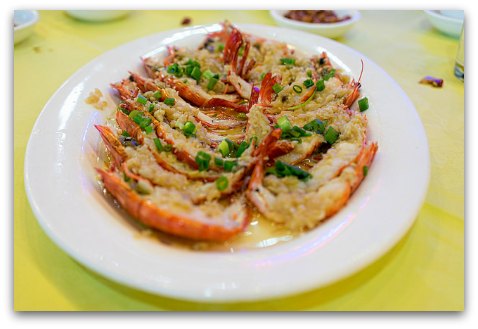 Fantastic Seafood cooked to order in Sai Kung Promenade Restaurant