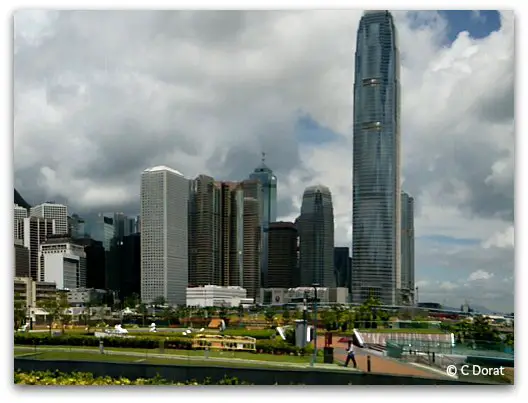 Central Waterfront Promenade Skyline views IFC 